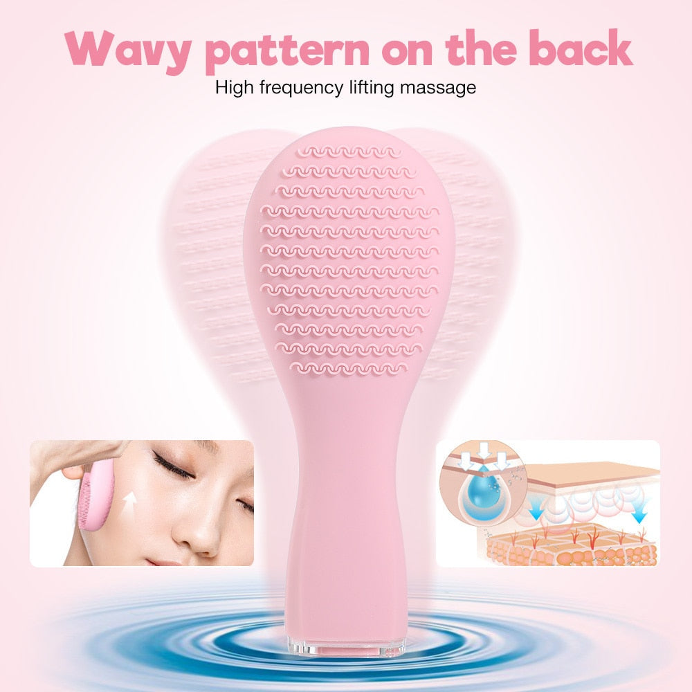 The Petal Cleanse — Silicone Facial Cleansing Brush