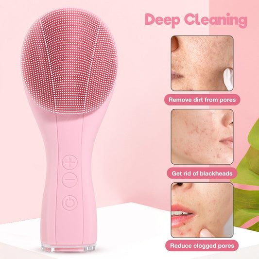 The Petal Cleanse — Silicone Facial Cleansing Brush