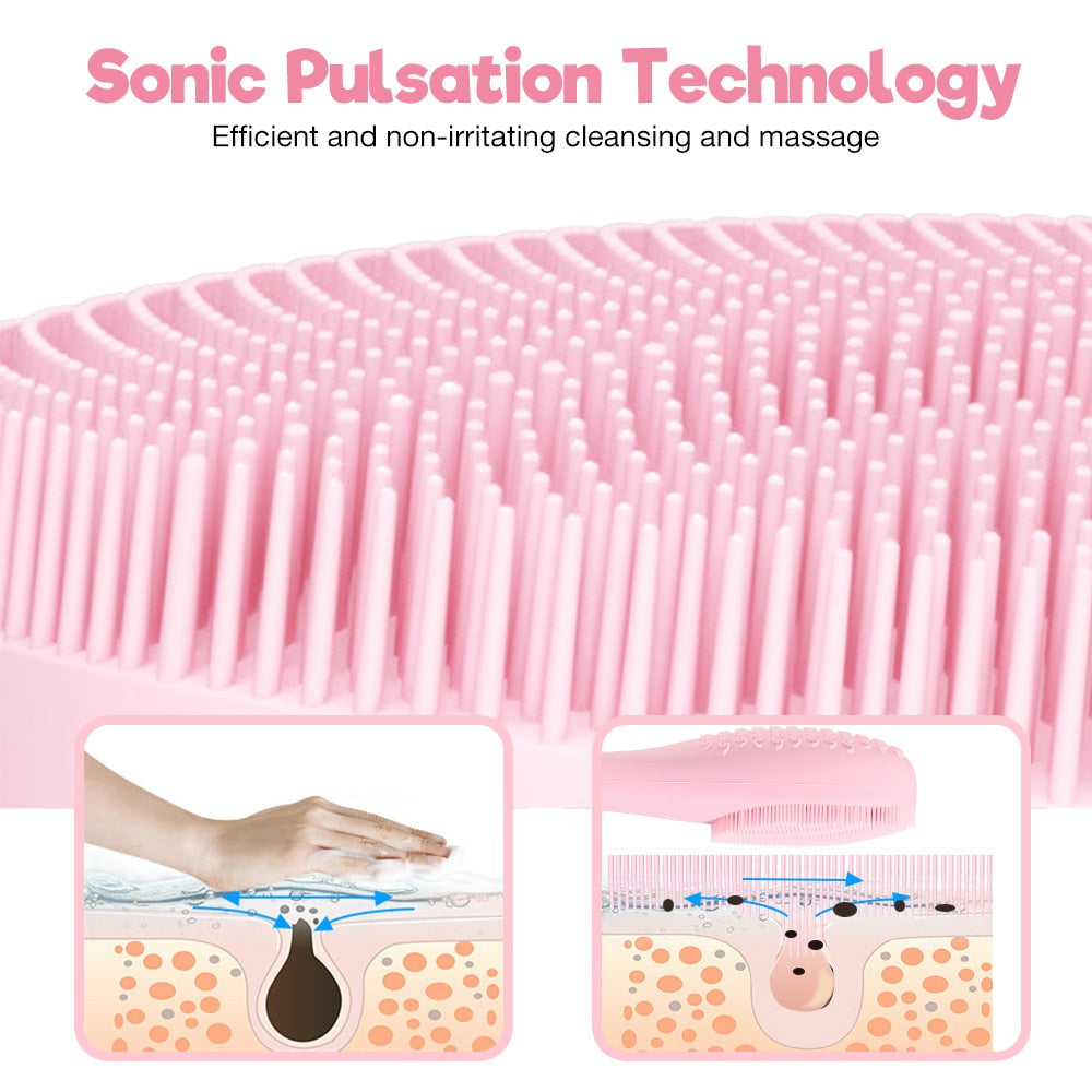 The Petal Cleanse — Silicone Facial Cleansing Brush