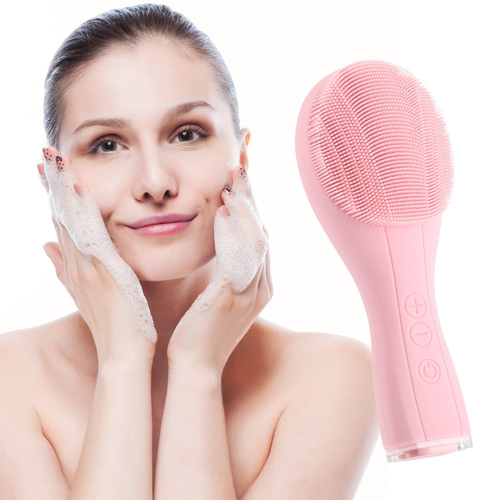 The Petal Cleanse — Silicone Facial Cleansing Brush